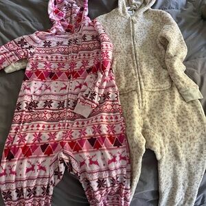 Cat & Jack Fleece Onesies